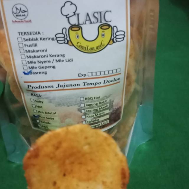 

Basreng cemilan asic clasic