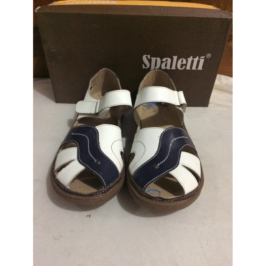 [CUCI GUDANG] Sepatu sandal SPALETTI kulit 14-103 Softstyle Import  siap