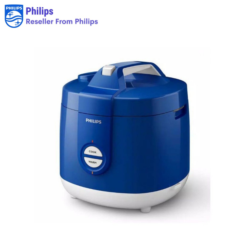 Mejikom Philips Rice Cooker 2 L HD3131/31 Premium Plus-Blue | Garansi Resmi 2 Tahun | Original