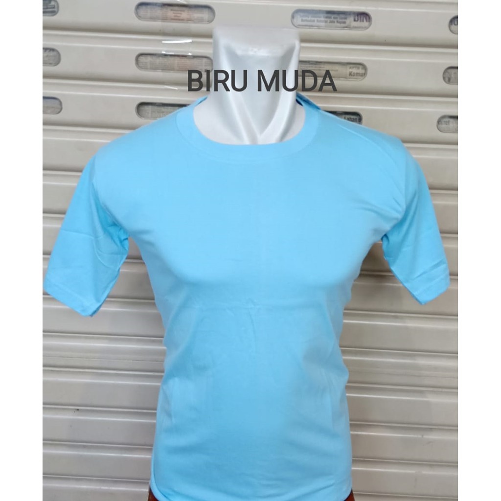 KAOS POLOS COTTON COMBED 30S 100% KATUN PREMIUM