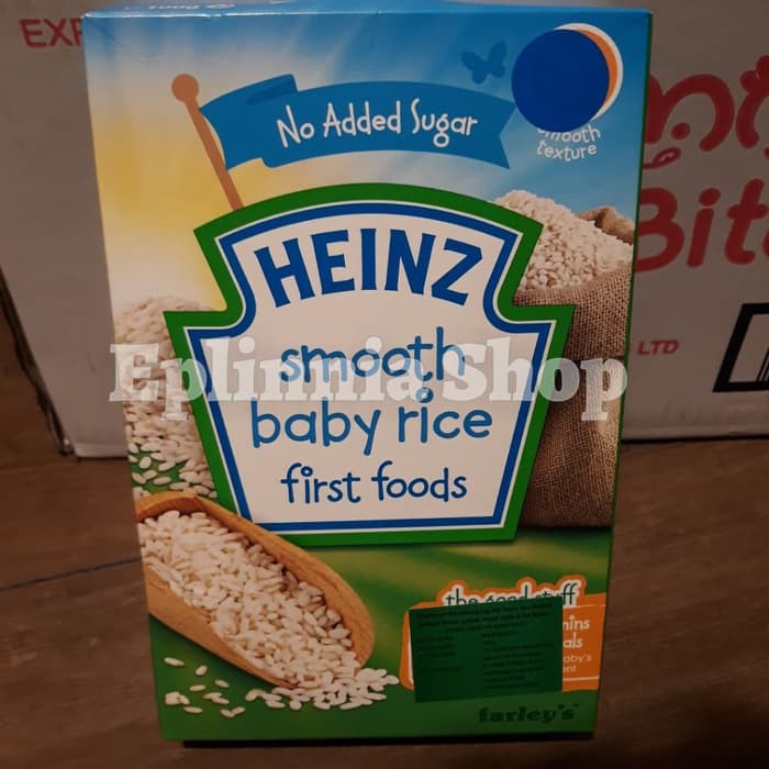 Spesial- Heinz Smooth Baby Rice First Food 100 Gr