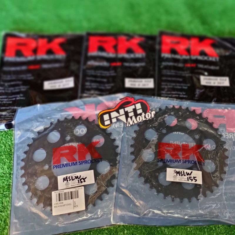Gir Belakang SSS Yamaha RXZ 428 35 36 37 38 39 40 41 42 43 44 45 ger 415 Gear SSS RXZ ukuran Rx king dan merk RK ger 415 dan 428-1