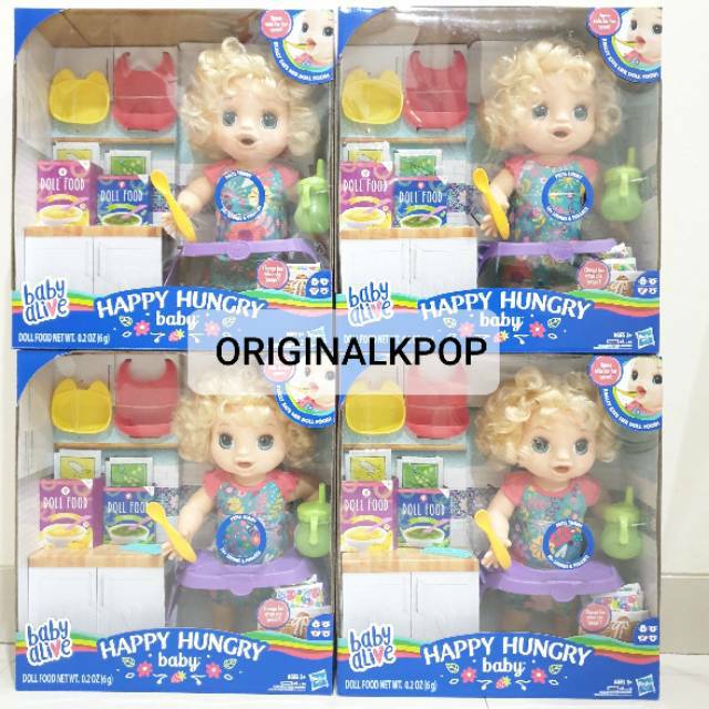 Hasbro baby alive happy hungry original