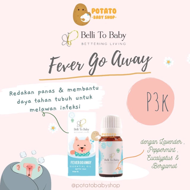 Belli to Baby Essential Oil - Fever Go Away