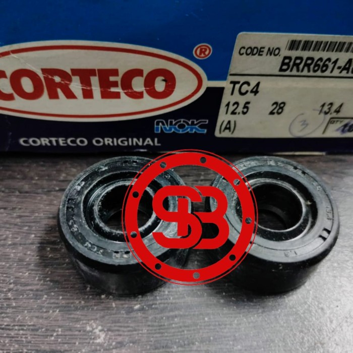 Oil Seal TC4 12.5 28 13.4 / 12.50 28.00 13.40 / 12.5x28x13.4 NOK