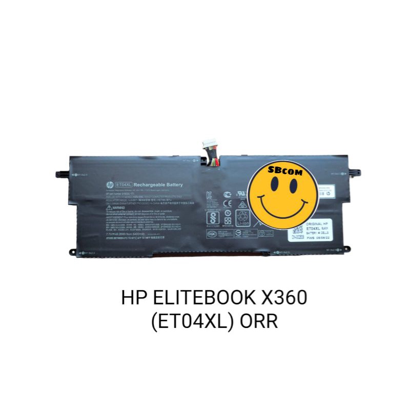 Baterai Hp Elitebook X360 1020 G2 ET04XL Original