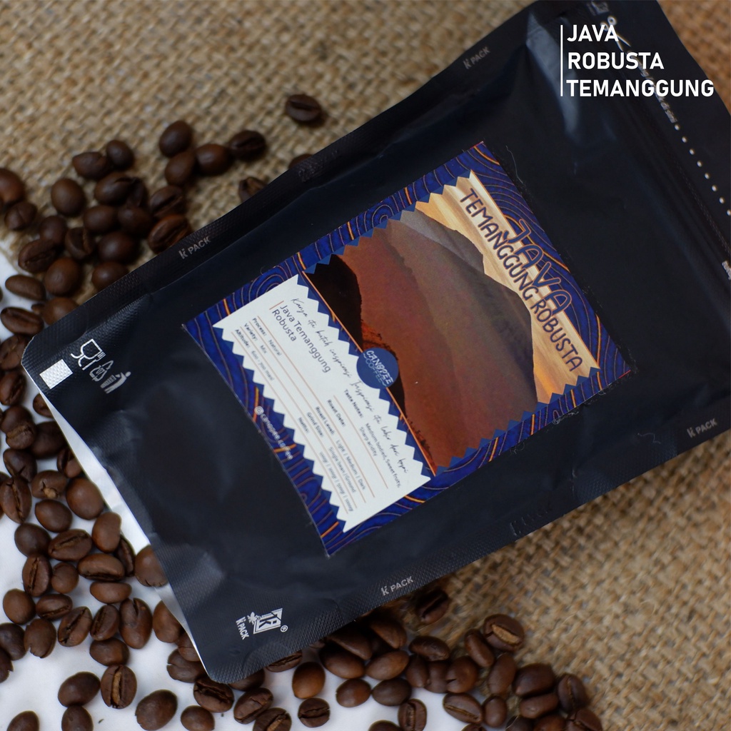 

Kopi Robusta "JAVA Temanggung Sumbing" - 200gr