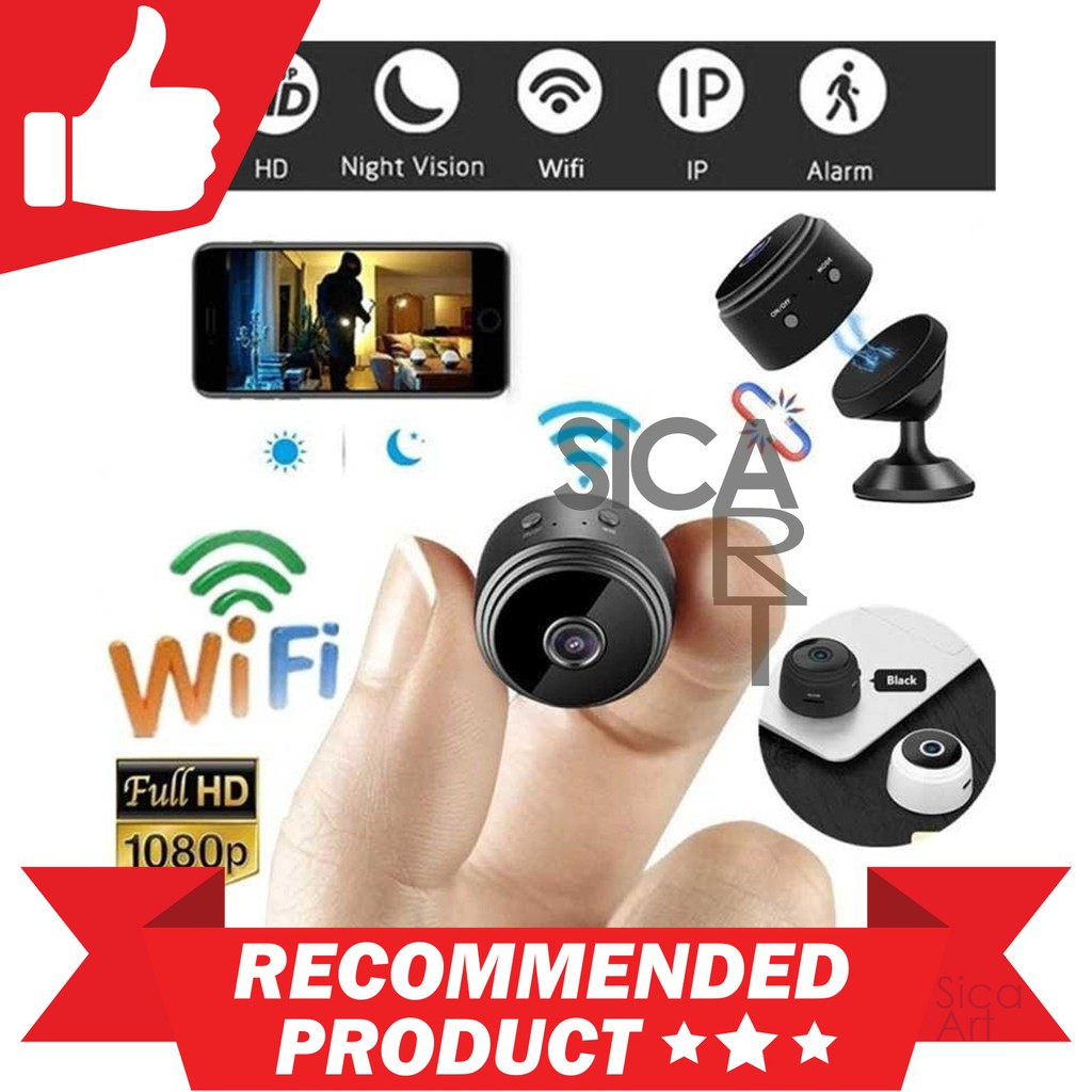 Kamera CCTV Mini - Mini WiFi IP Camera CCTV 1080P - A9