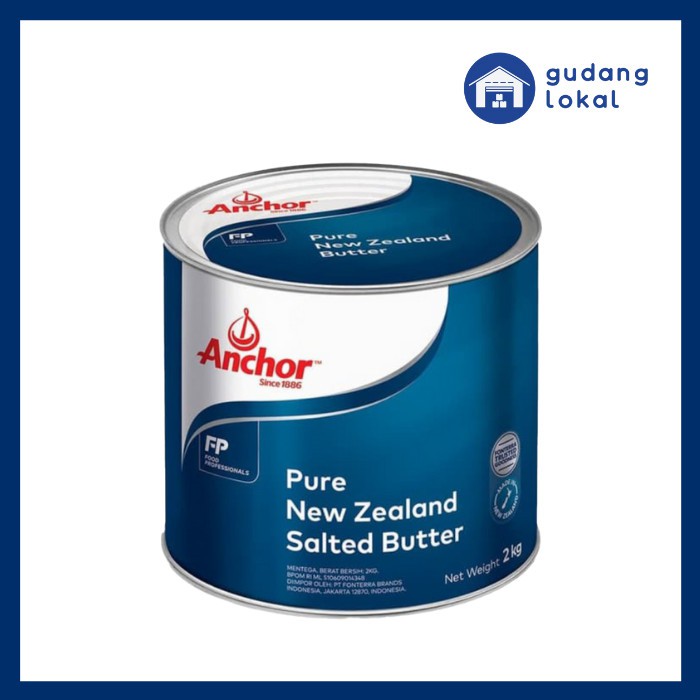 

Anchor Salted Butter 2Kg