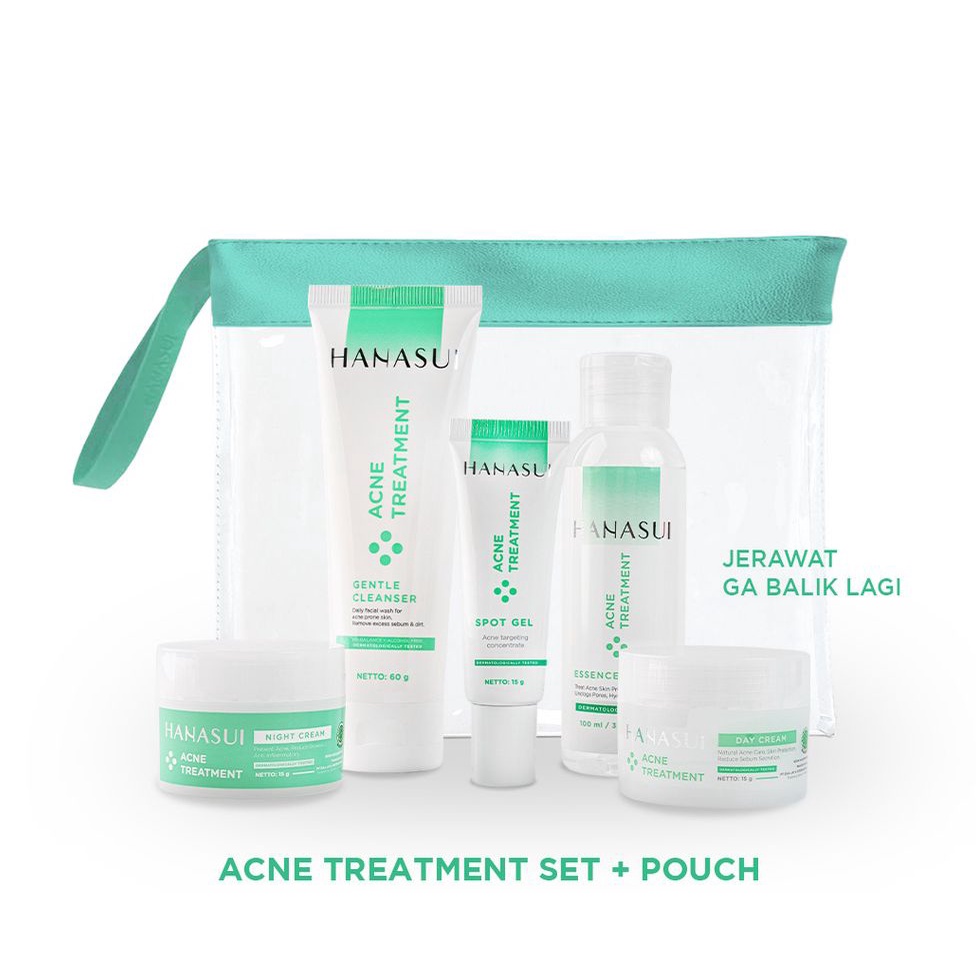 Hanasui Paket Acne Treatment 5 In 1