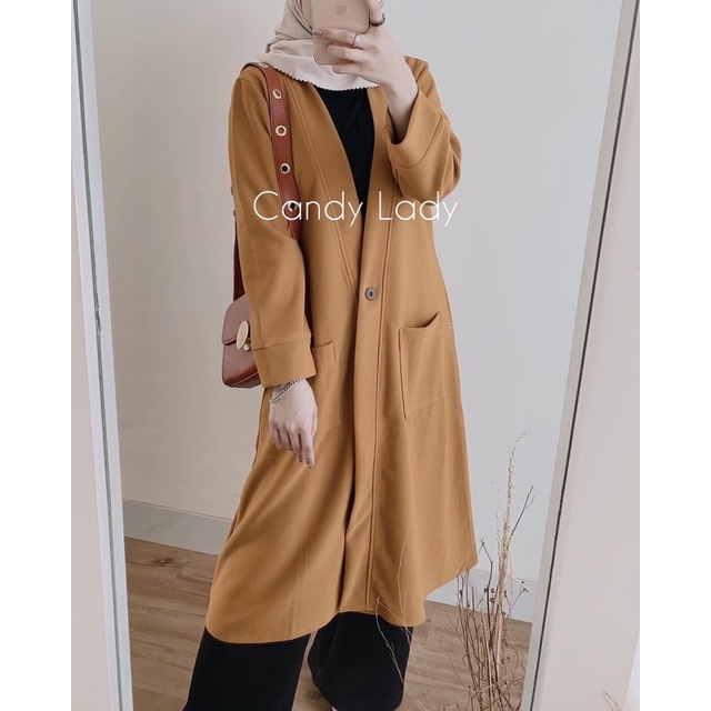 (RPA) CARDIGAN LEXA DAILY BUSUI OUTER CARDI WANITA MOSCREPE PREMIUM