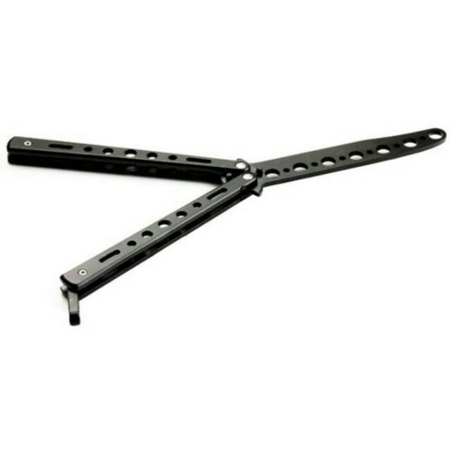 Pisau Lipat Balisong - Black