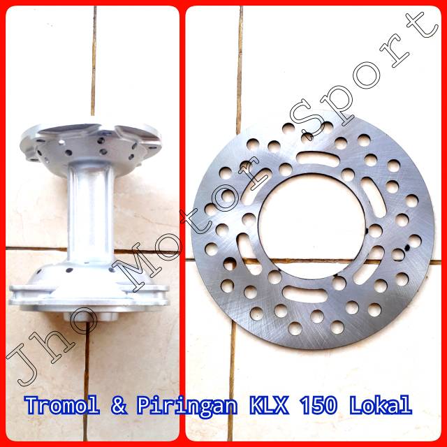 Tromol Dan Piringan Cakram Belakang KLX 150 Lokal