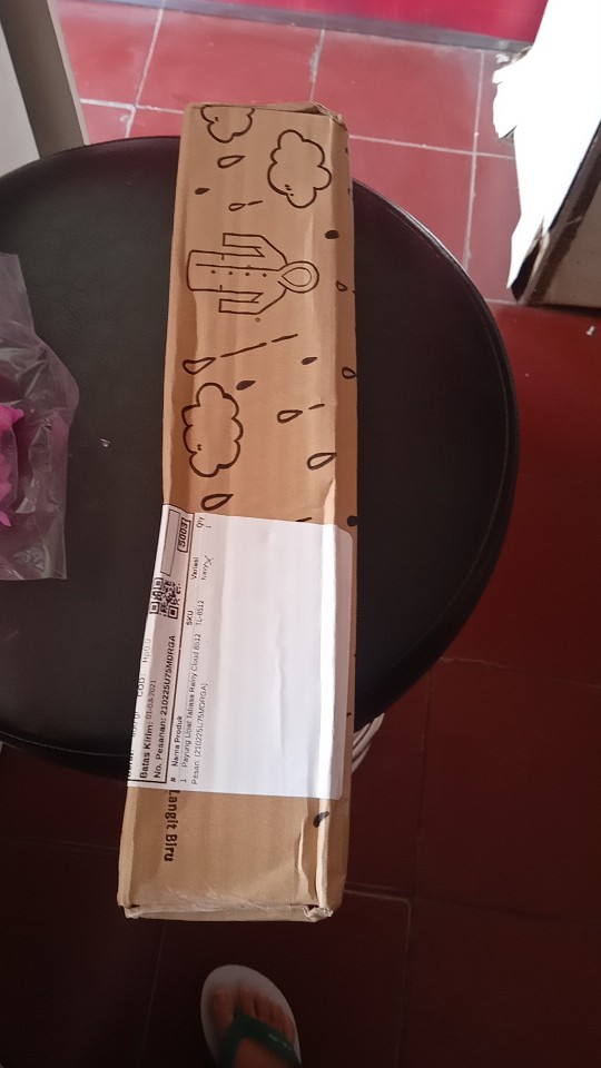 Payung Lipat Tabasa Rainy Cloud 8512 Korea Murah Kekinian Anti Uv