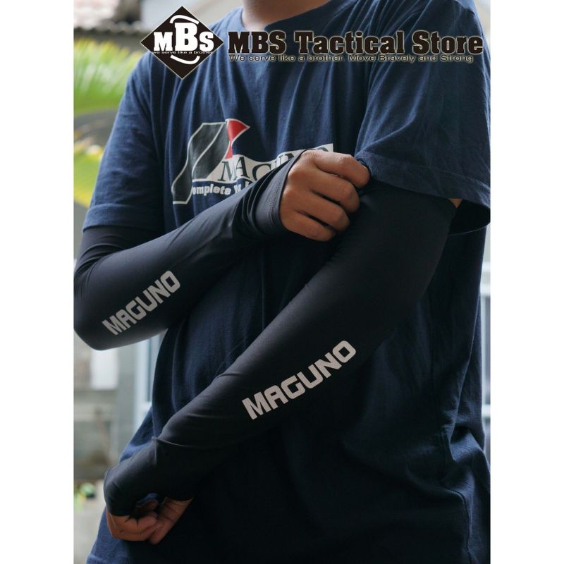 Arm Sleeves Manset Maguno Hitam Arm Sleeve UV Protection