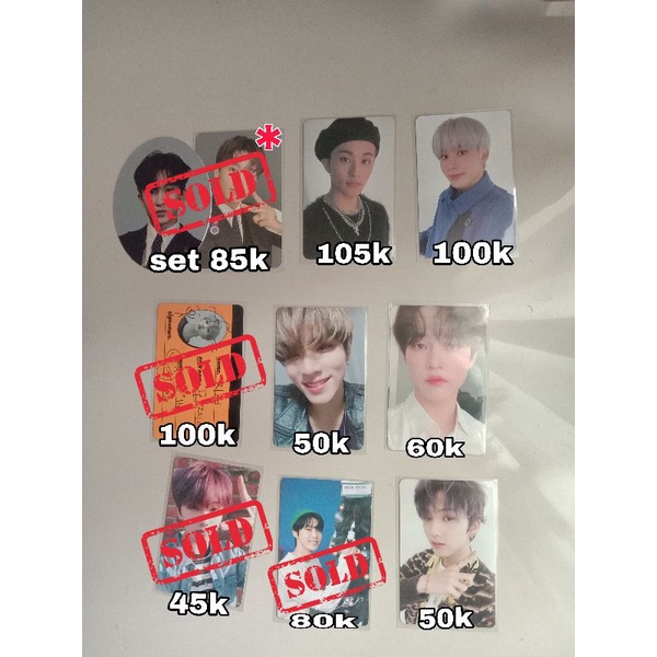 pc jisung crazy, xiaojun stranger ver, chenle candylab v4, Mark jewel Universe, Jungwoo PB Universe
