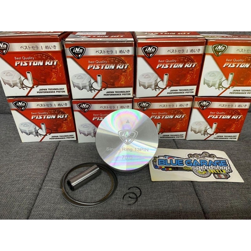 Piston seher Ina Pro 70 pin pen 13 single ring bukan moto1 moto 1