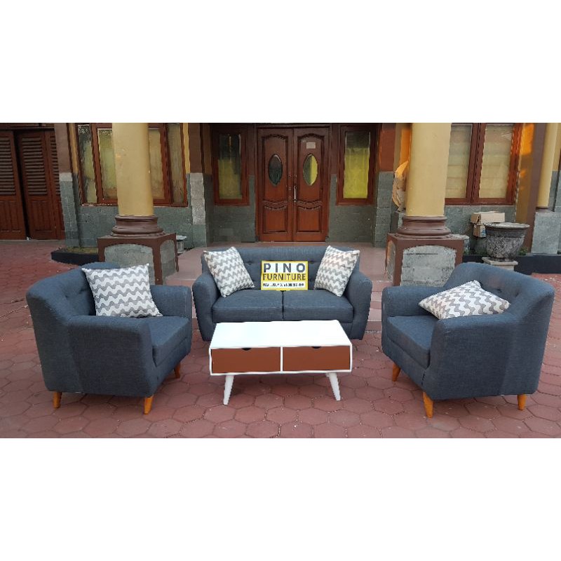 Sofa retro 211 grey