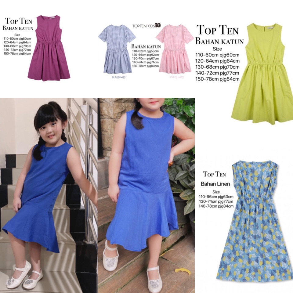 TOP TEN DRES ANAK