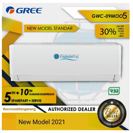 AC GREE 1 PK GWC09 GWC09MOO5 / AC 1 PK / GWC 09 MOO5 + PASANG