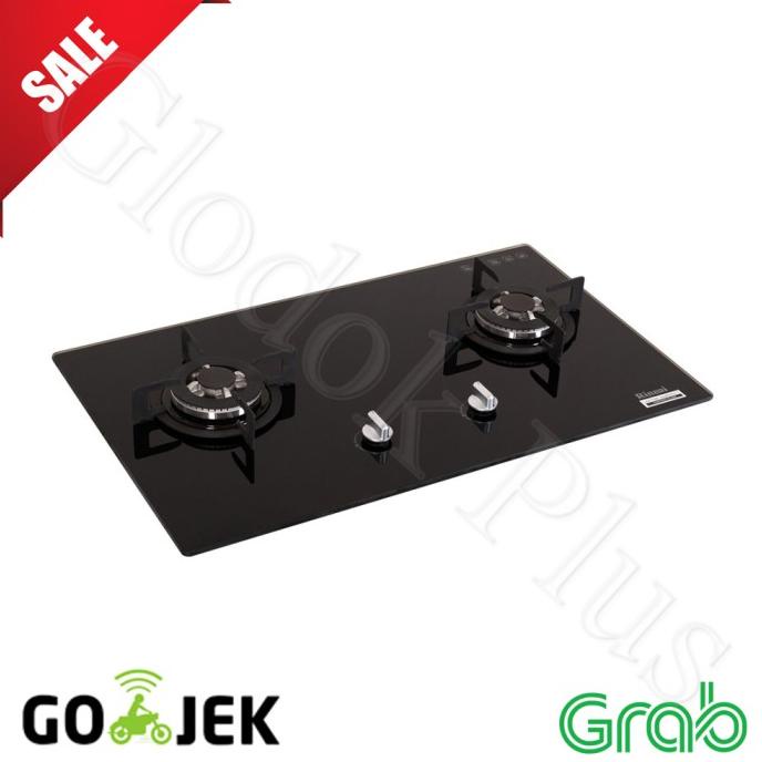 Rinnai RB712NGB Kompor tanam gas RB 712N GB rinai RB 712 N GB 2 tungku