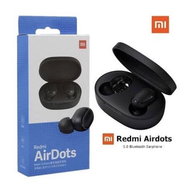 AIRDOTS - HEADSET - EARPHONE - HANDSFREE BLUETOOTH TWS MI BUDS