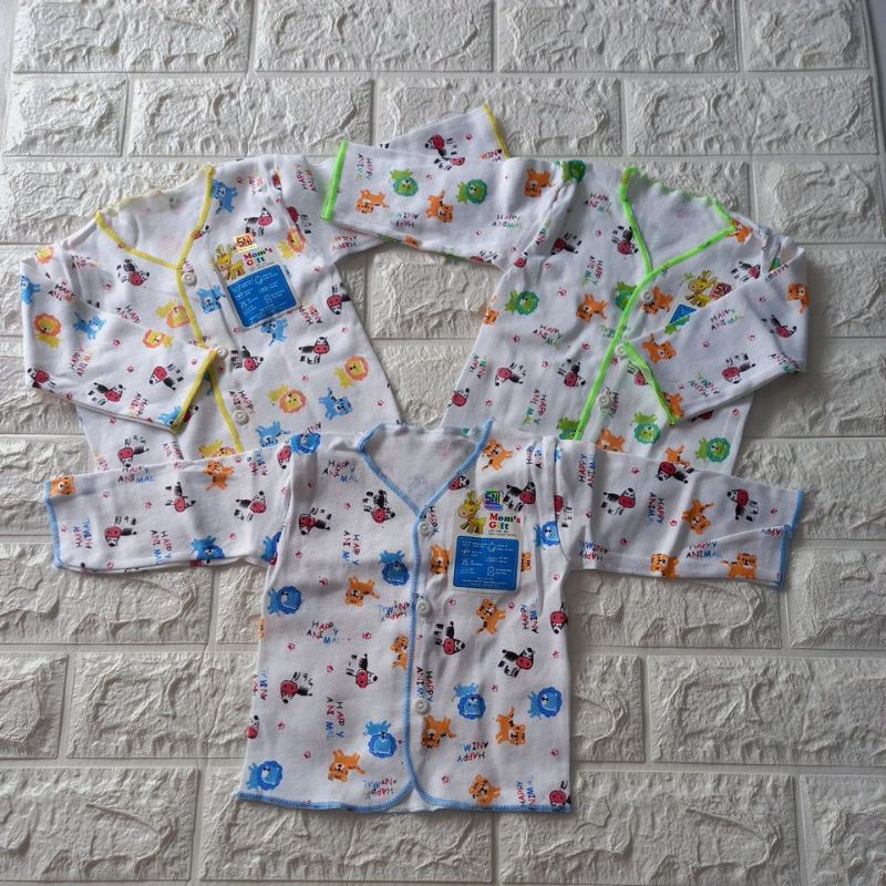 baju bayi newbon bahn lembut  merk Moms gift Singlet,pendek,pajng