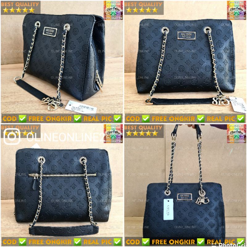 tas logo Love emboss satchel office emboss tas kerja kantoran ngantor dokumen bag besar 3 gb compartment 3 sekat gs banyak