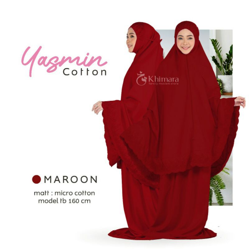 MUKENA YASMIN KHIMARA ORI