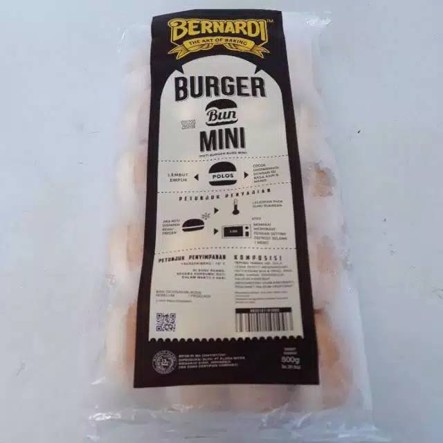 

Bernardi roti burger mini isi 20 @500gr