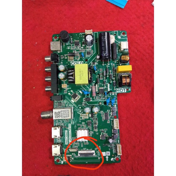 MAINBOARD TCL L32D3000B - MOTHERBOARD - MESIN TV LED TCL L32D3000B