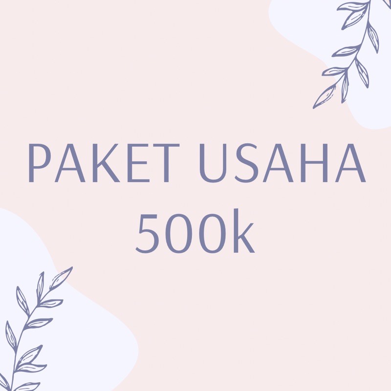 PAKET USAHA 500ribu - DAPAT 7 BAJU