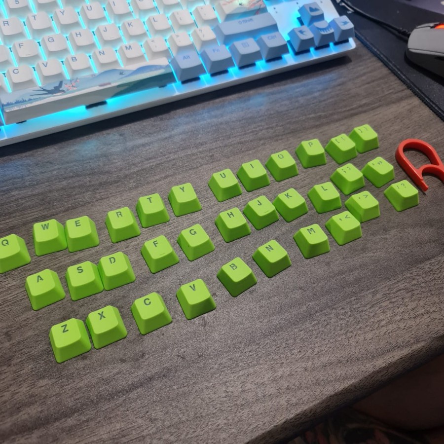 Keycaps Essential 33 Apple Green ABS