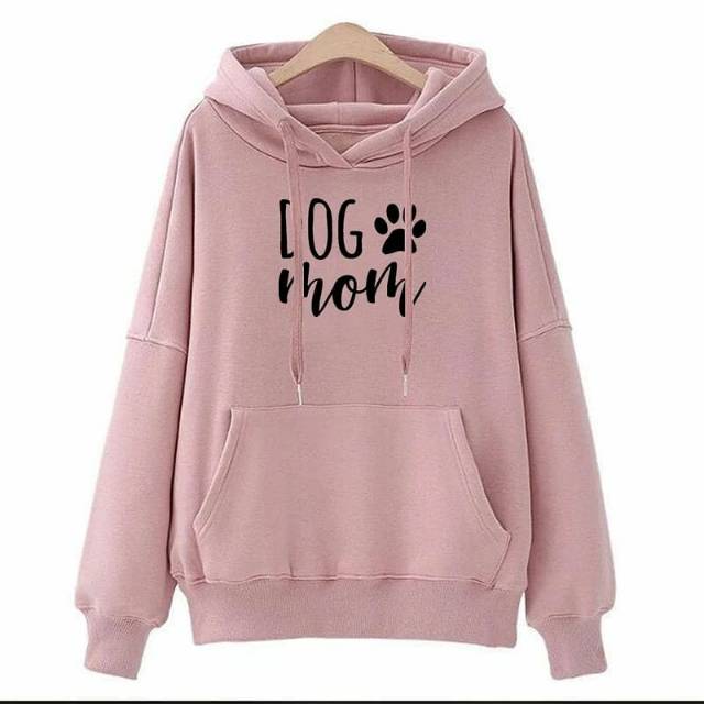 Dog Mom Hoodie// Hoodie Trendy Masa Kini