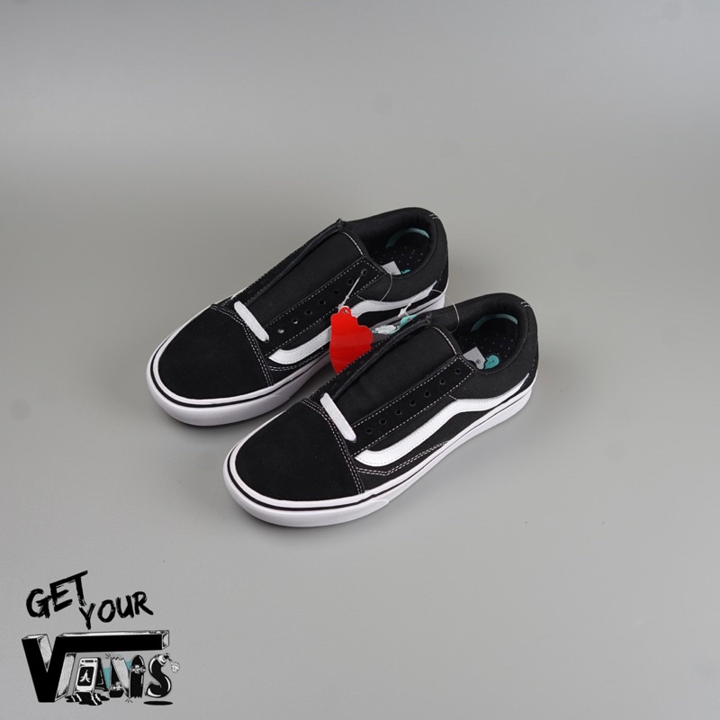 Vans Comfycush Old Skool Black White Original 100% Bnib