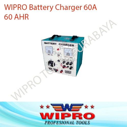 Battery Charger / Cas Aki 60 Ampere Regular WIPRO WP60AHR WP 60 AHR