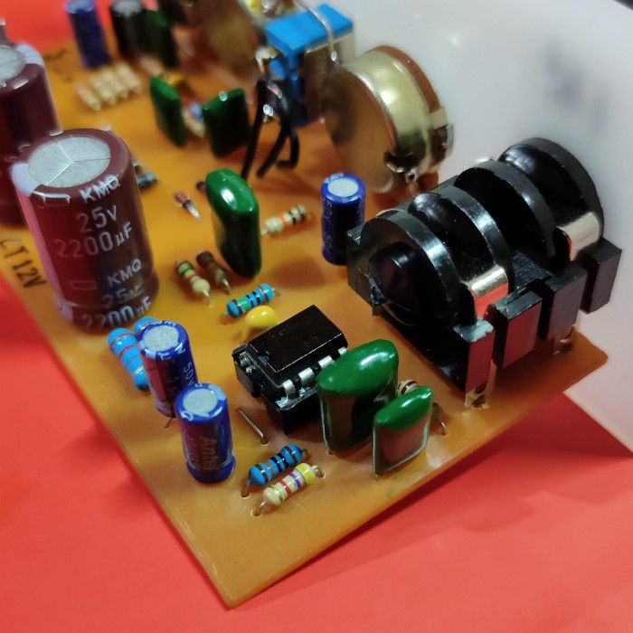 PCB kit Ampli Gitar Distorsi Falsric Challenger + Control Panel