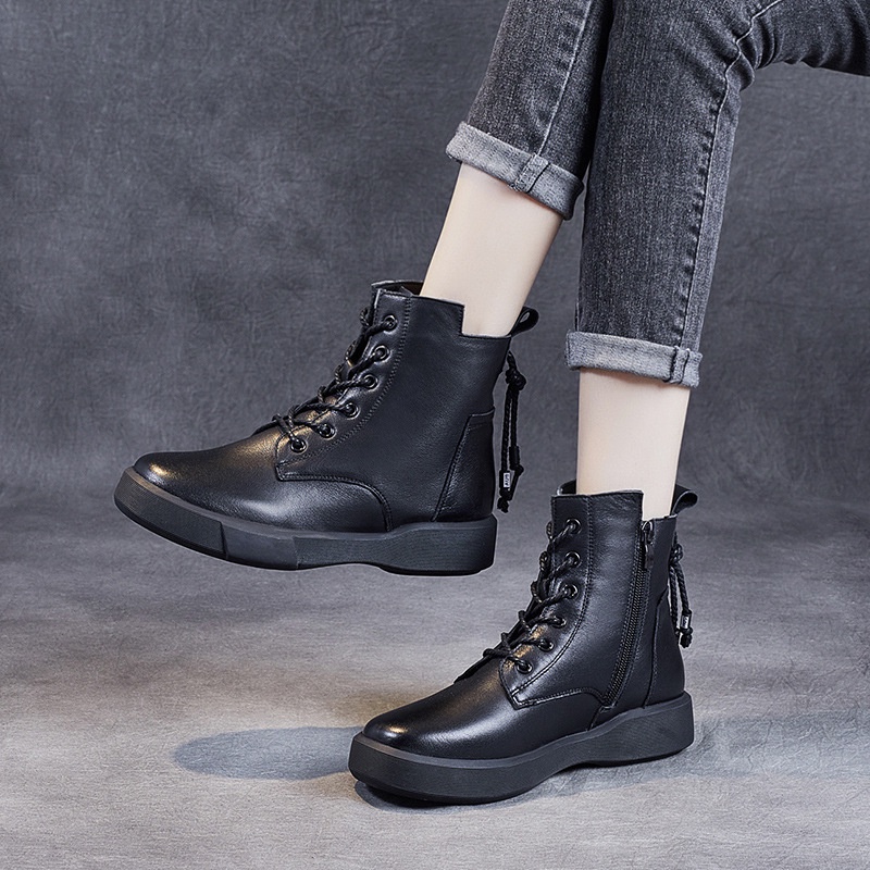 Dr. Martin Boot Sepatu Wanita Dr. Martens Sepatu Wanita    2021new Asli Kulit Retro Sepatu Lembut Ba