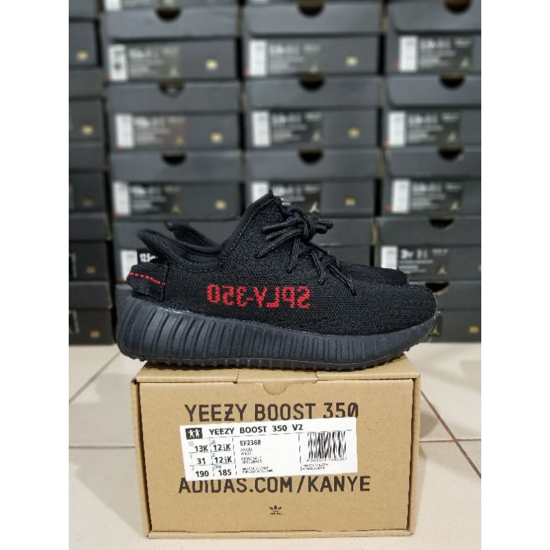 Sepatu Anak Adidas Yeezy Sply 350 Bred
