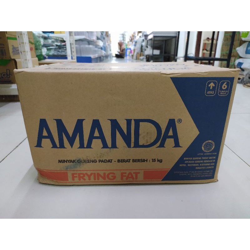 

Amanda Fry / Frying Fat / Minyak Padat 1kg