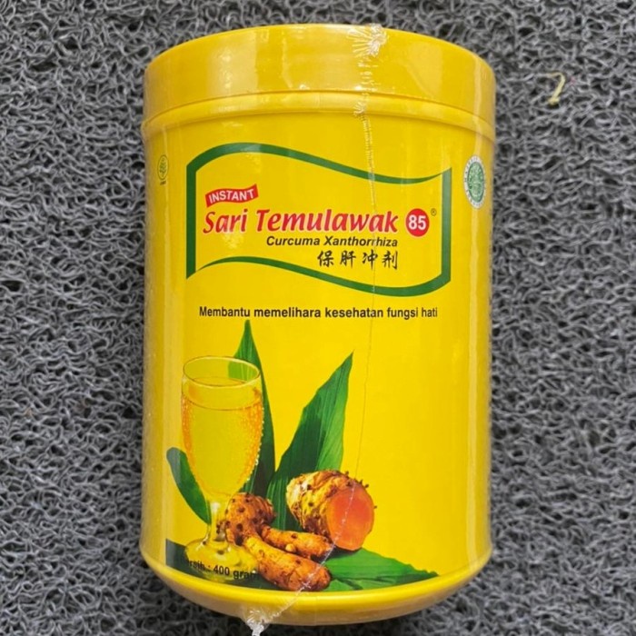 

SARI TEMULAWAK 85 400GR -NATURAL ( TOPLES ) TERHEBAT !!