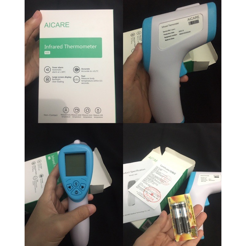 Covid - 19 infrared digital thermometer (AICARE A66)