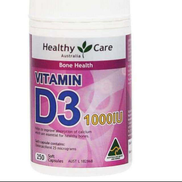vitamin d3 from healthy care