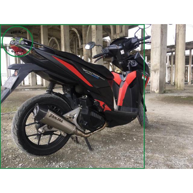 knalpot racing vario 150 new vario 150 balera short grass endcup kevlar