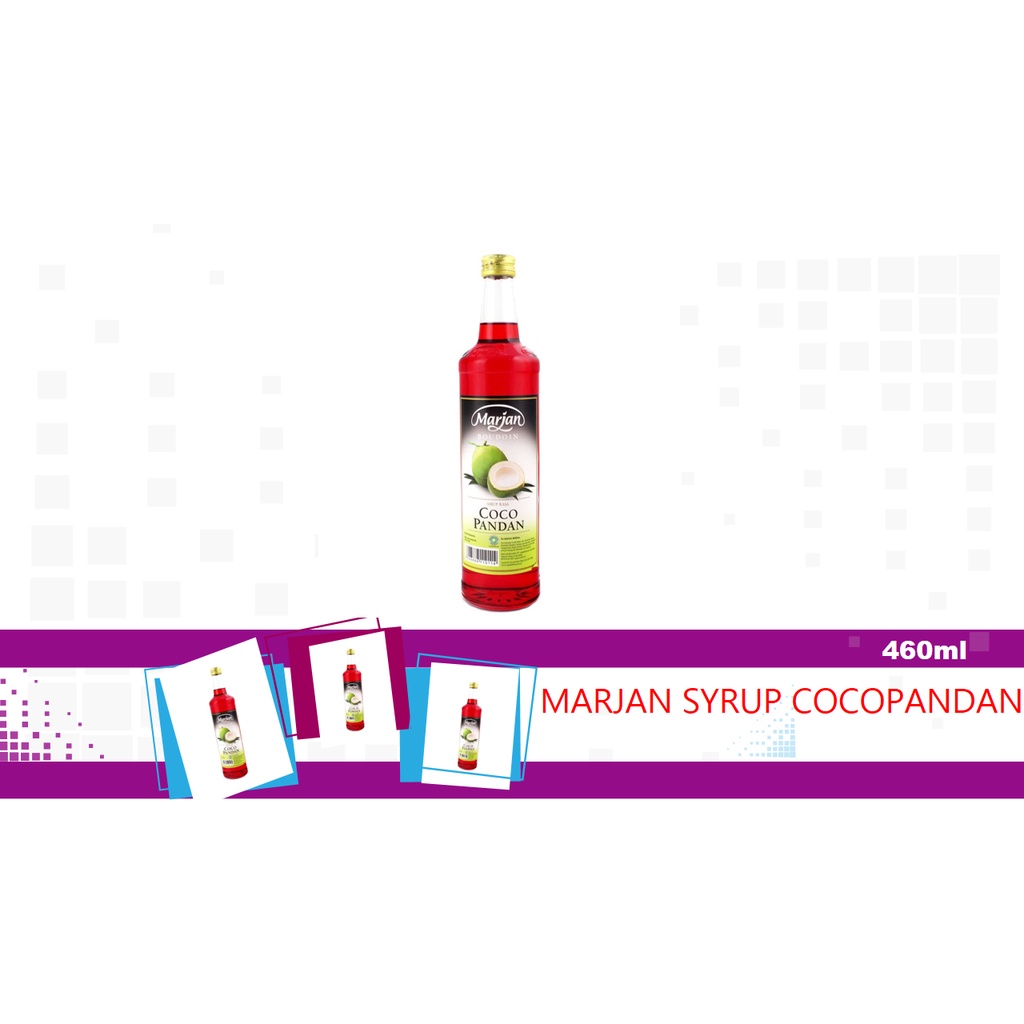 

SIRUP MARJAN SYRUP BOUDOIN COCOPANDAN 460ML