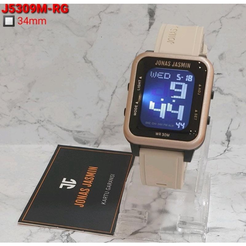 Jam Tangan Jonas Jasmin Digital Rubber Terlaris Jam Tangan Pria Digital