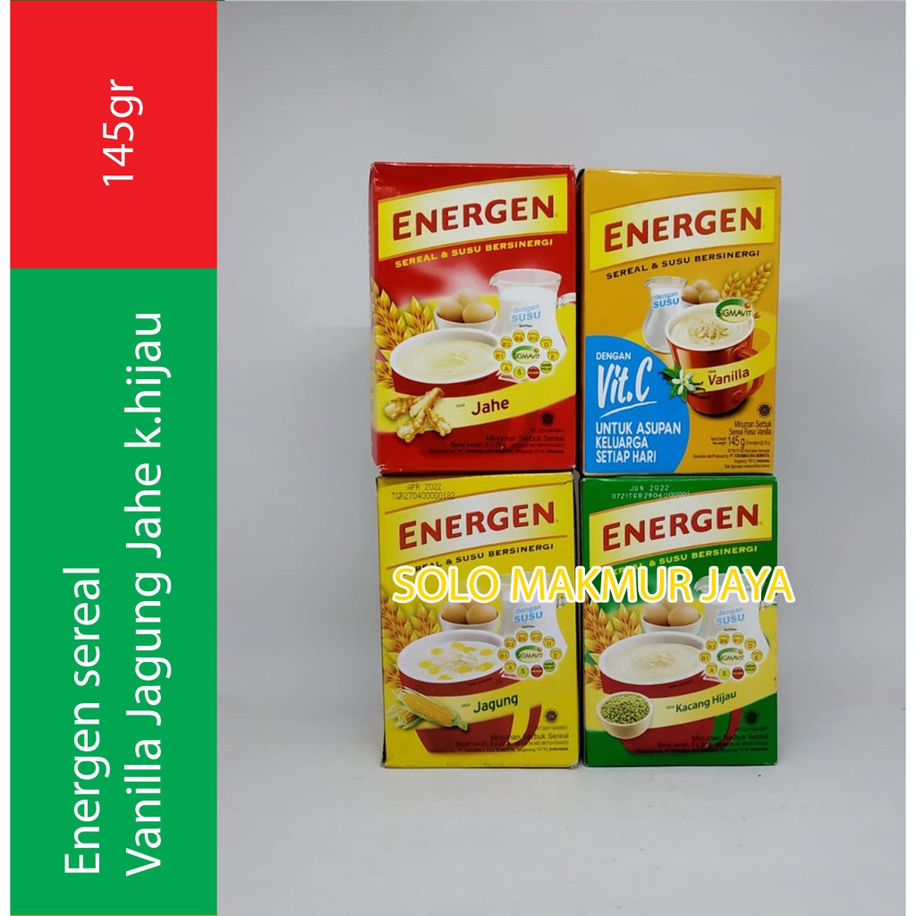 

Energen Sereal Box isi 5 sachet