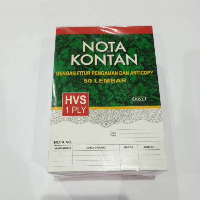 KIKY NOTA KONTAN 50 LEMBAR