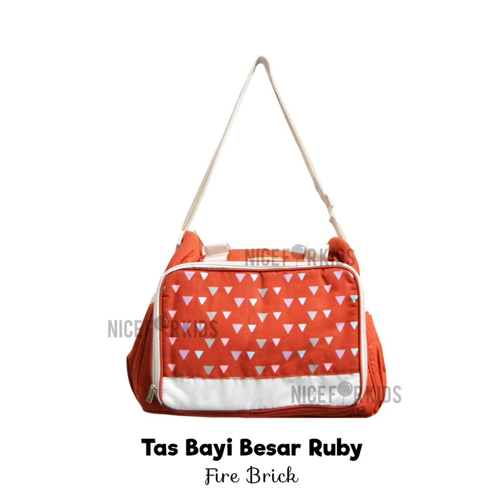 Mom's Baby Tas Bayi Besar Ruby Series MBT3041 / Tas Perlengkapan Bayi / Tas Baju Bayi