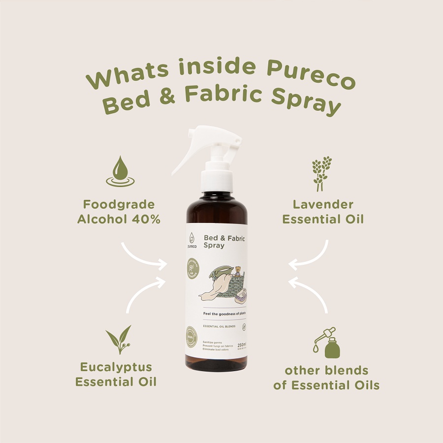 Pureco Bed &amp; Fabric Spray